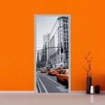 Adesivo per porta New York