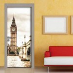 Adesivo per porta Londra