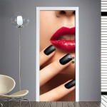Adesivi per porte nails makeup
