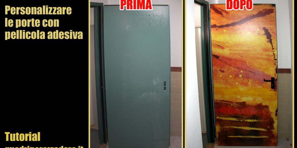 Come Attaccare Adesivi Sulle Porte Senza Fare Bolle Decoro